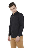 Black Printed Casual Shirt