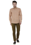 Multicolour Checkered Formal Shirt