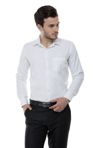 White Plain Formal Shirt