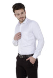 Classic White Solid Formal Shirt