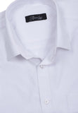 Classic White Solid Formal Shirt