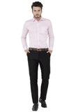 Pink Solid Formal Shirt