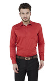 Red Solid Formal Shirt