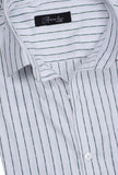 Green Stripes Formal Shirt