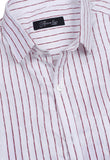 Red Stripes Formal Shirt