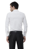 Classic White Solid Formal Shirt