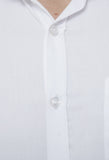 Classic White Solid Formal Shirt