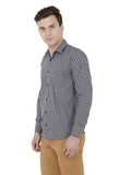 Black Check Formal Shirt