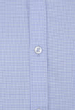 Sky Blue Tailored Check Formal Shirt