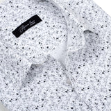 White Printed Casual Shirt