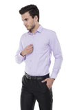 Light Purple Classic Solid Formal Shirt