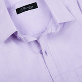 Light Purple Classic Solid Formal Shirt