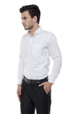 Classic Solid White Formal Shirt