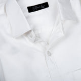 Classic Solid White Formal Shirt