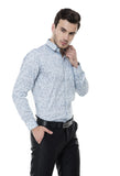 Custom Printed Formal Shirt White