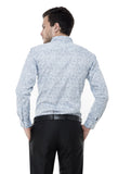 Custom Printed Formal Shirt White