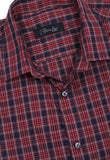 Red Checkered Formal Shirt