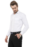 Classic Solid White Formal Shirt