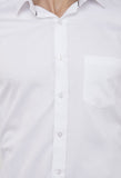 Classic Solid White Formal Shirt