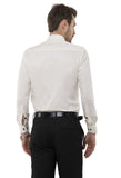 Classic Solid Cream Formal  Shirt