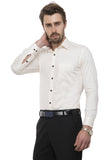 Classic Solid Cream Formal  Shirt