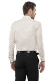 Classic Solid Cream Formal Shirt