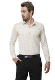 Classic Solid Cream Formal Shirt