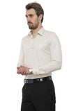 Classic Solid Cream Formal Shirt