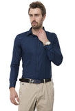 Navy Blue Classic Solid Shirt