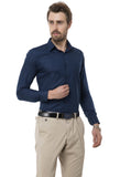 Navy Blue Classic Solid Shirt