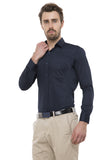 Classic Solid Blue Formal Shirt