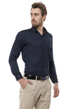 Classic Solid Blue Formal Shirt