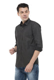 Black Printed Casual Shirt