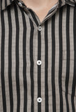 Vintage Black Striped Shirt