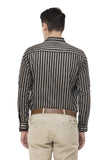 Vintage Black Striped Shirt