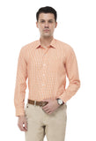 Orange Checkered Shirt