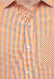 Orange Checkered Shirt