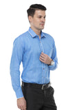 Blue Solid Shirt