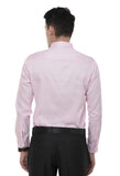 Light Pink Solid Formal Shirt