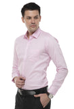 Light Pink Solid Formal Shirt