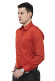 Rust Solid Formal Shirt