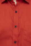 Rust Solid Formal Shirt