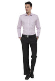 Pink Solid Formal Shirt