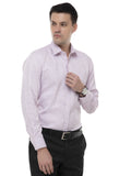 Pink Solid Formal Shirt