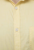 Classic Solid Yellow Formal Shirt