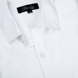 White Plain Solid Formal Shirt